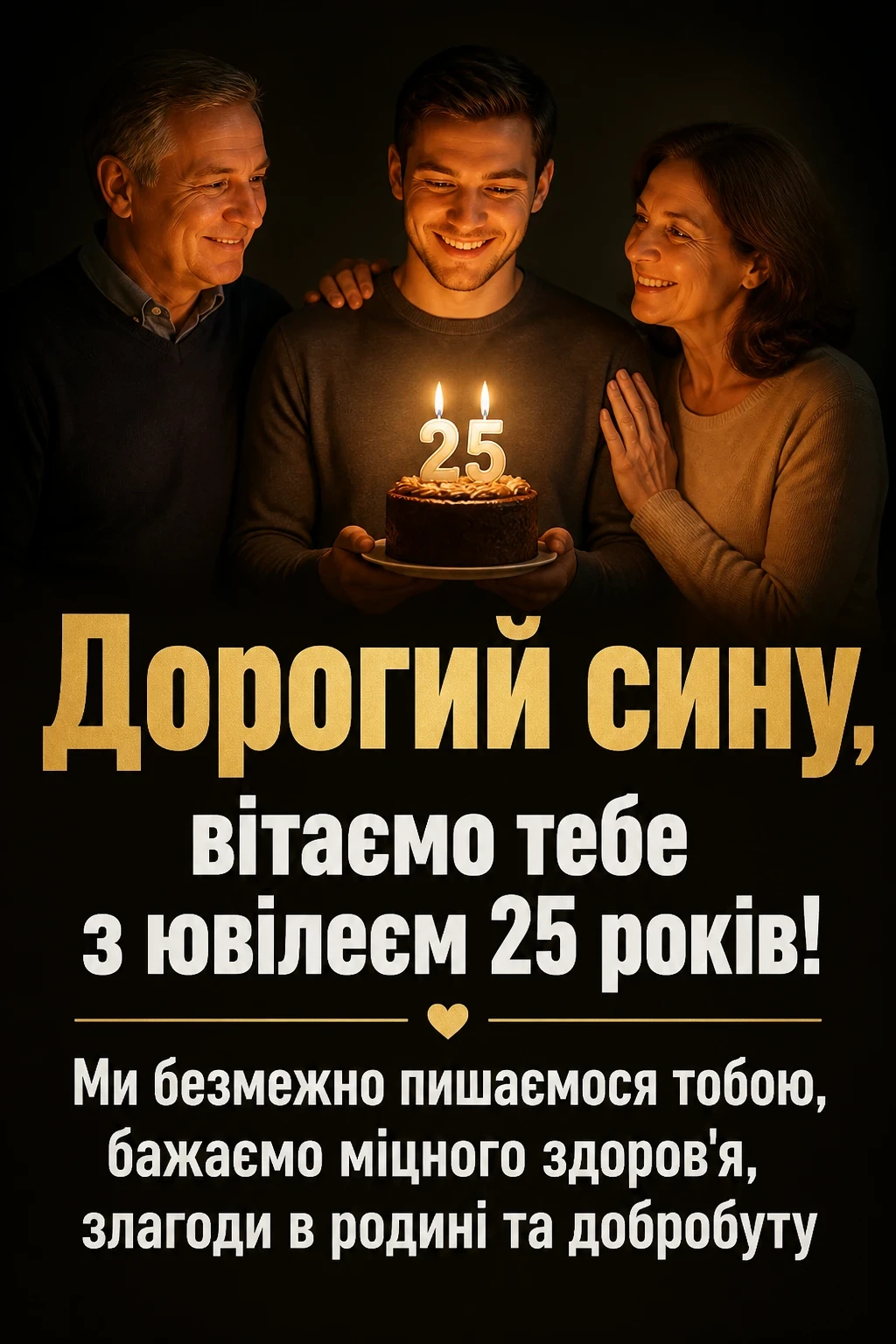 зворушливі привітання з днем народження сина 25 років зворушливі привітання з днем народження сина 25 років
