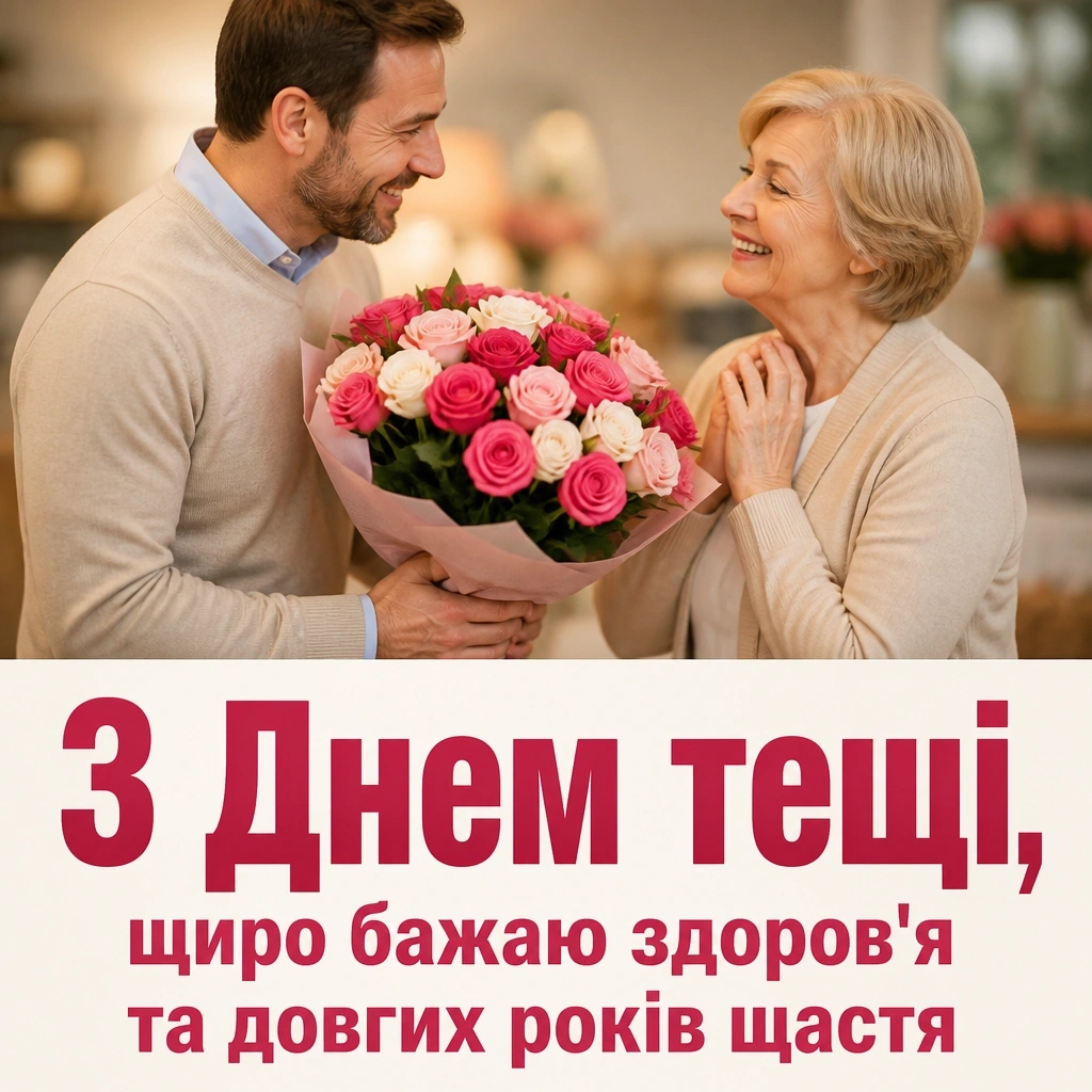 день тещі привітання