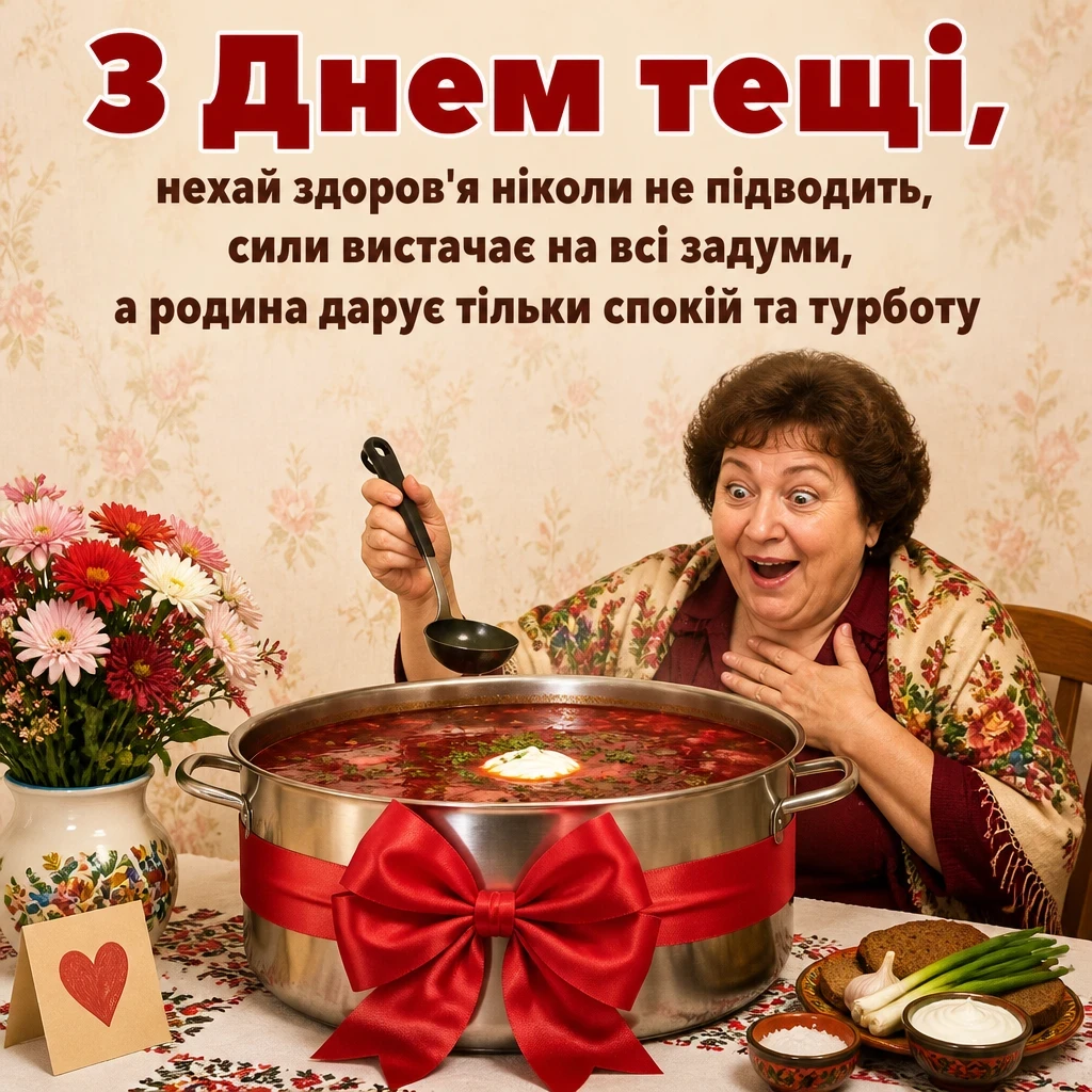 день тещі привітання