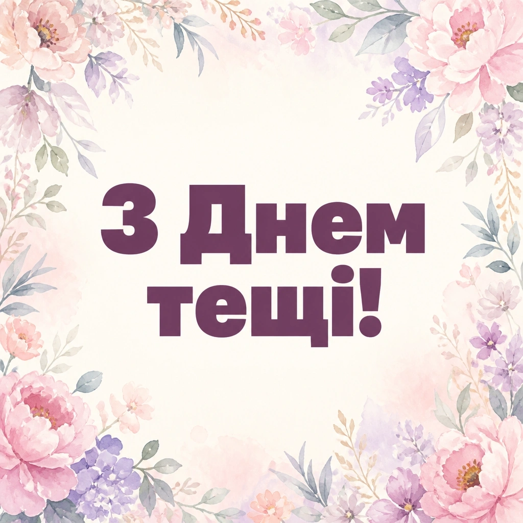 день тещі привітання