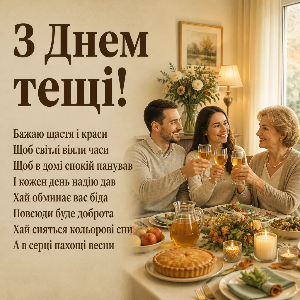 день тещі привітання
