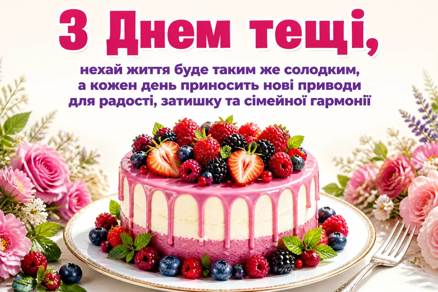 день тещі привітання