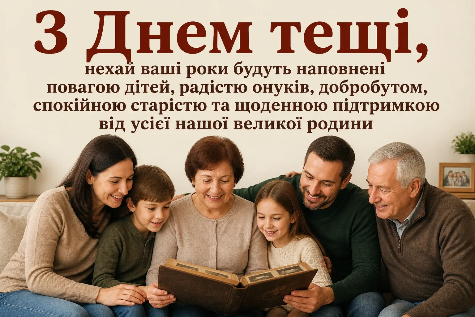день тещі привітання
