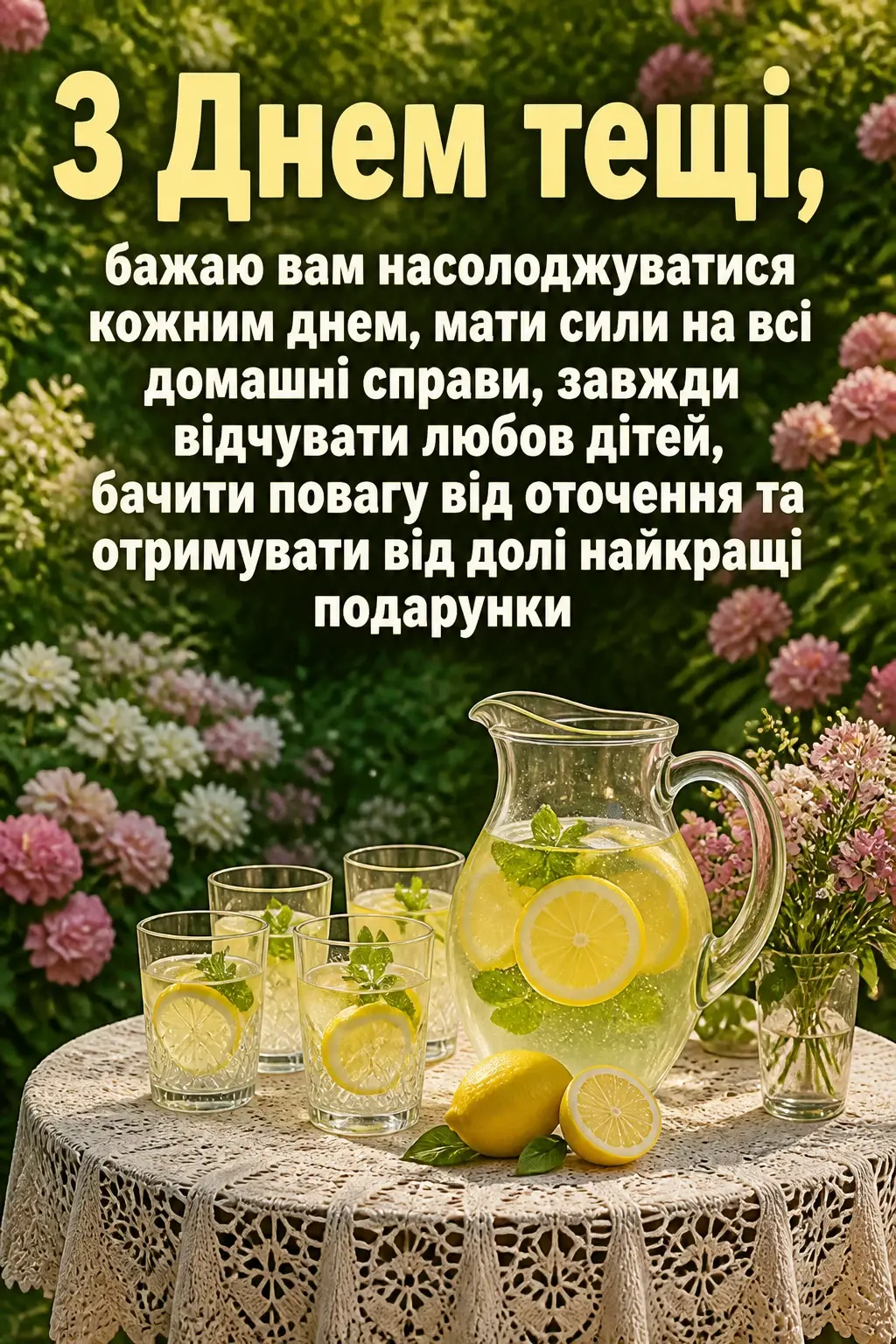 день тещі привітання