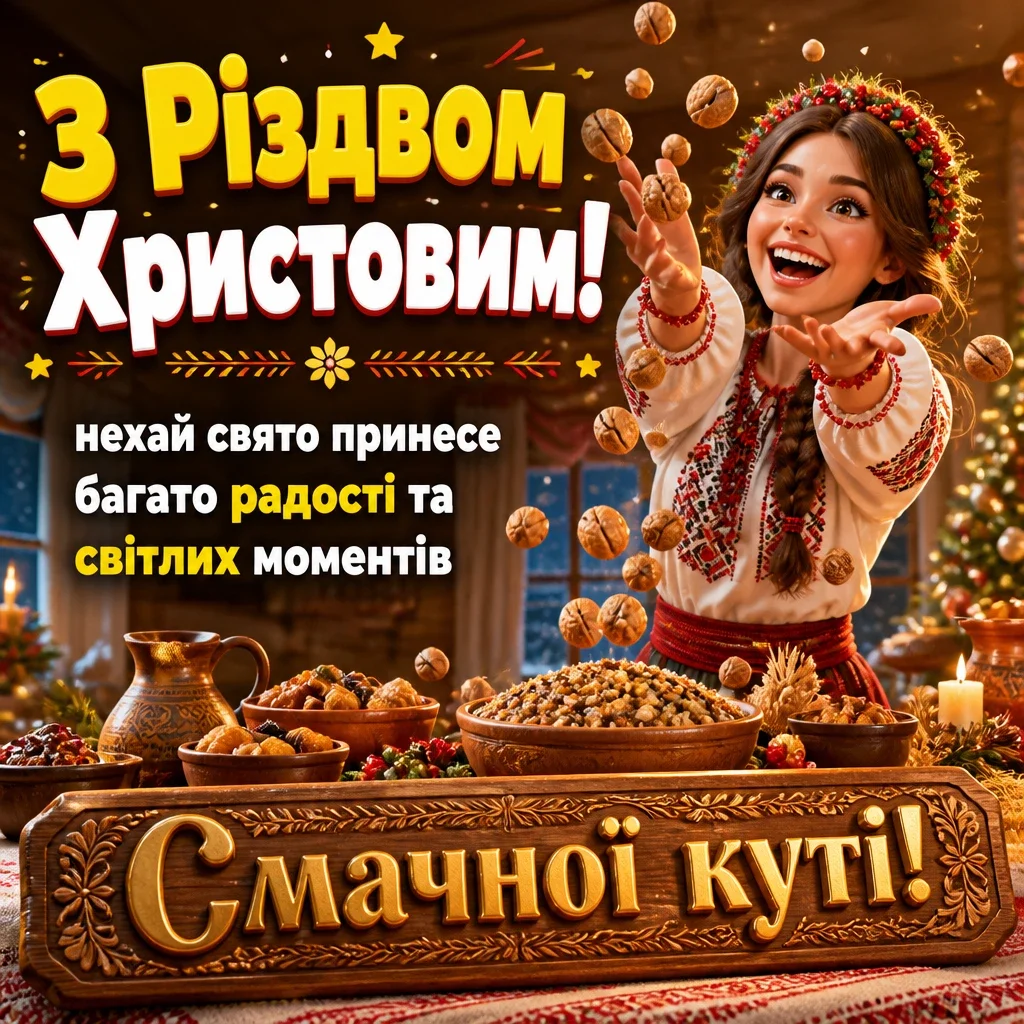 привітання з кутею привітання з кутею