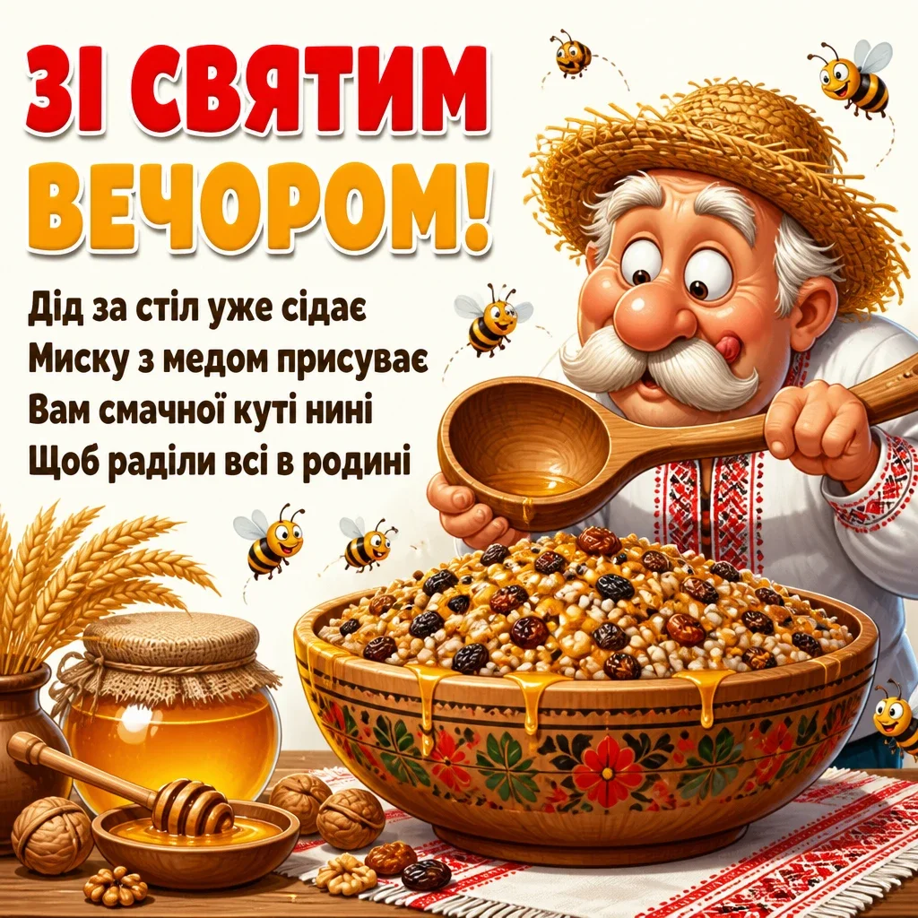 привітання з кутею привітання з кутею
