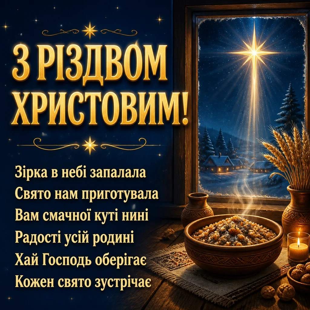 привітання з кутею привітання з кутею