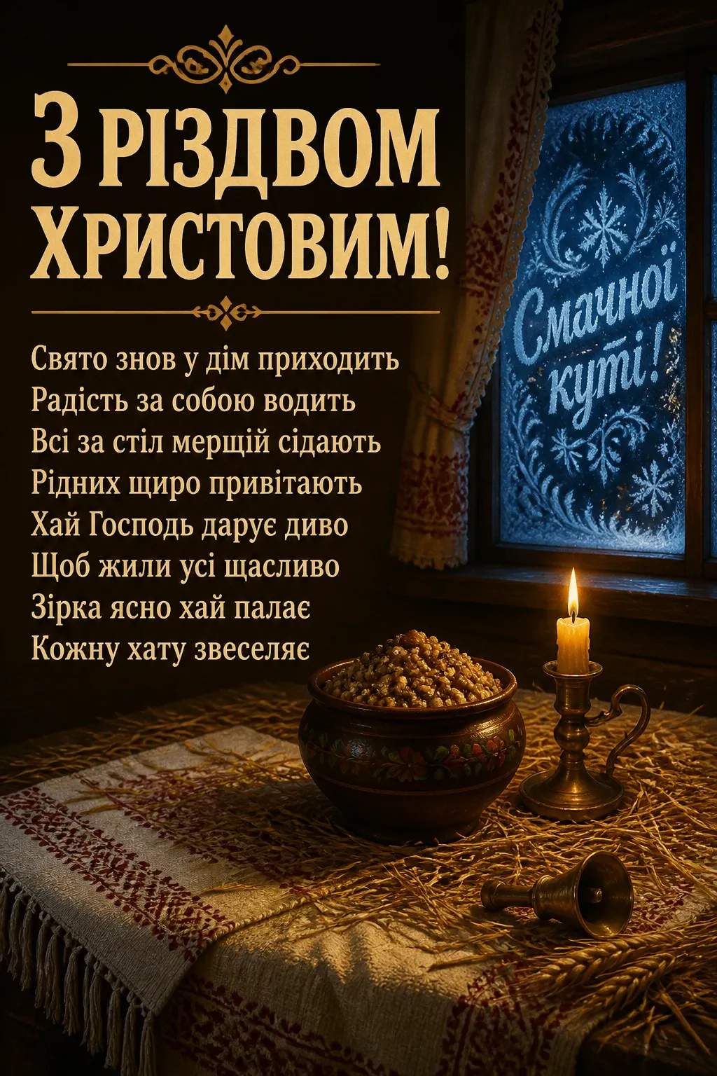 привітання з кутею привітання з кутею