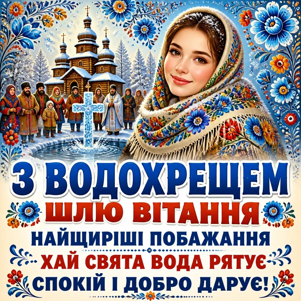 свято водохреща привітання свято водохреща привітання