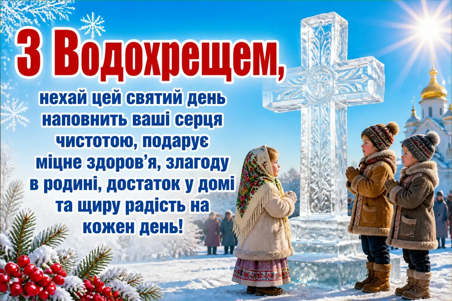 свято водохреща привітання свято водохреща привітання