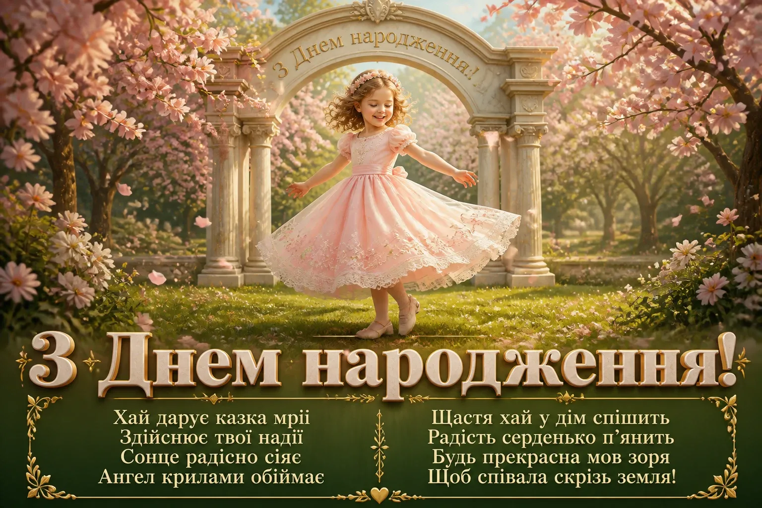 привітання для маленької дівчинки привітання для маленької дівчинки