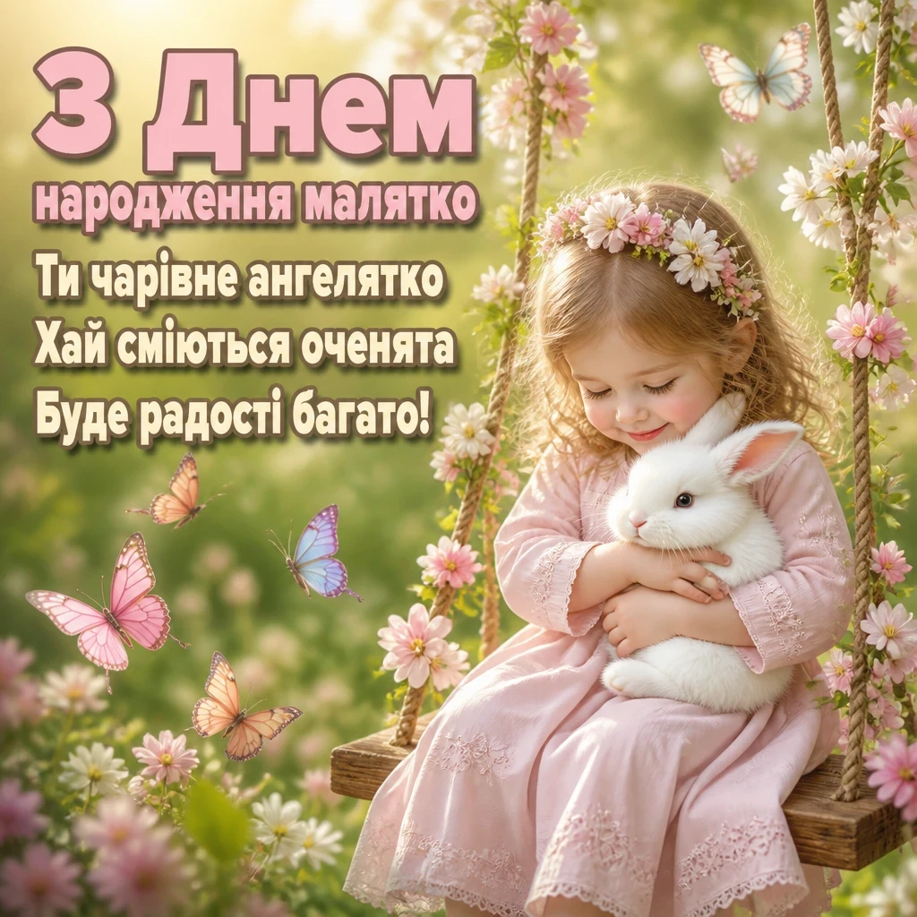 привітання для маленької дівчинки привітання для маленької дівчинки