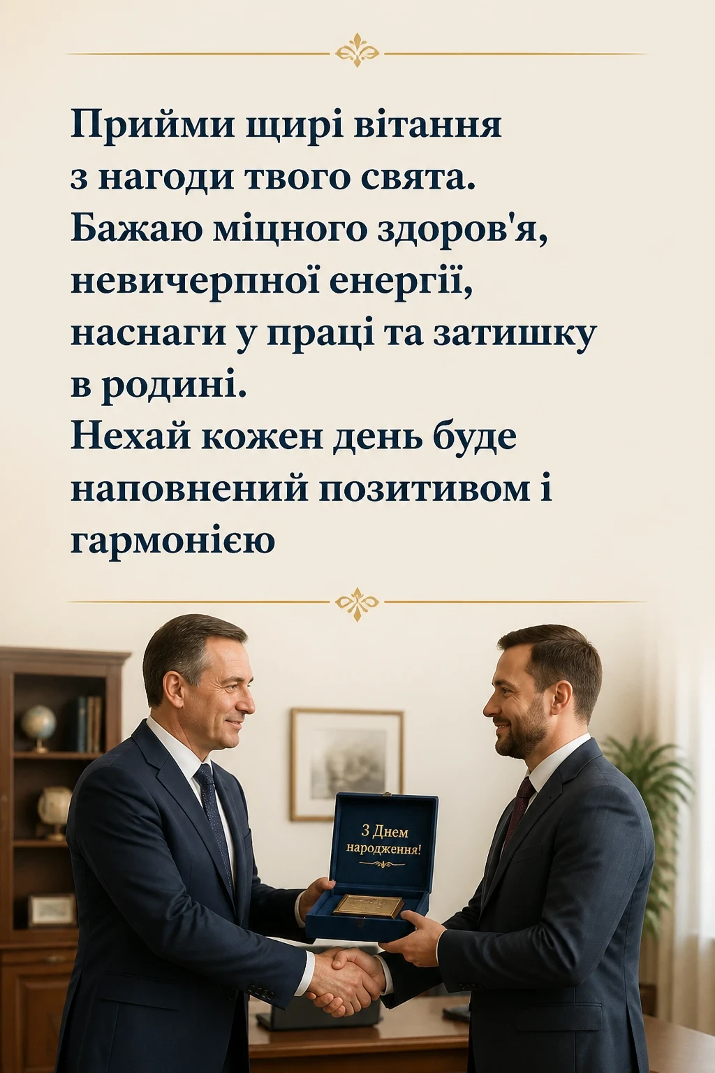привітання колезі з днем народження своїми словами