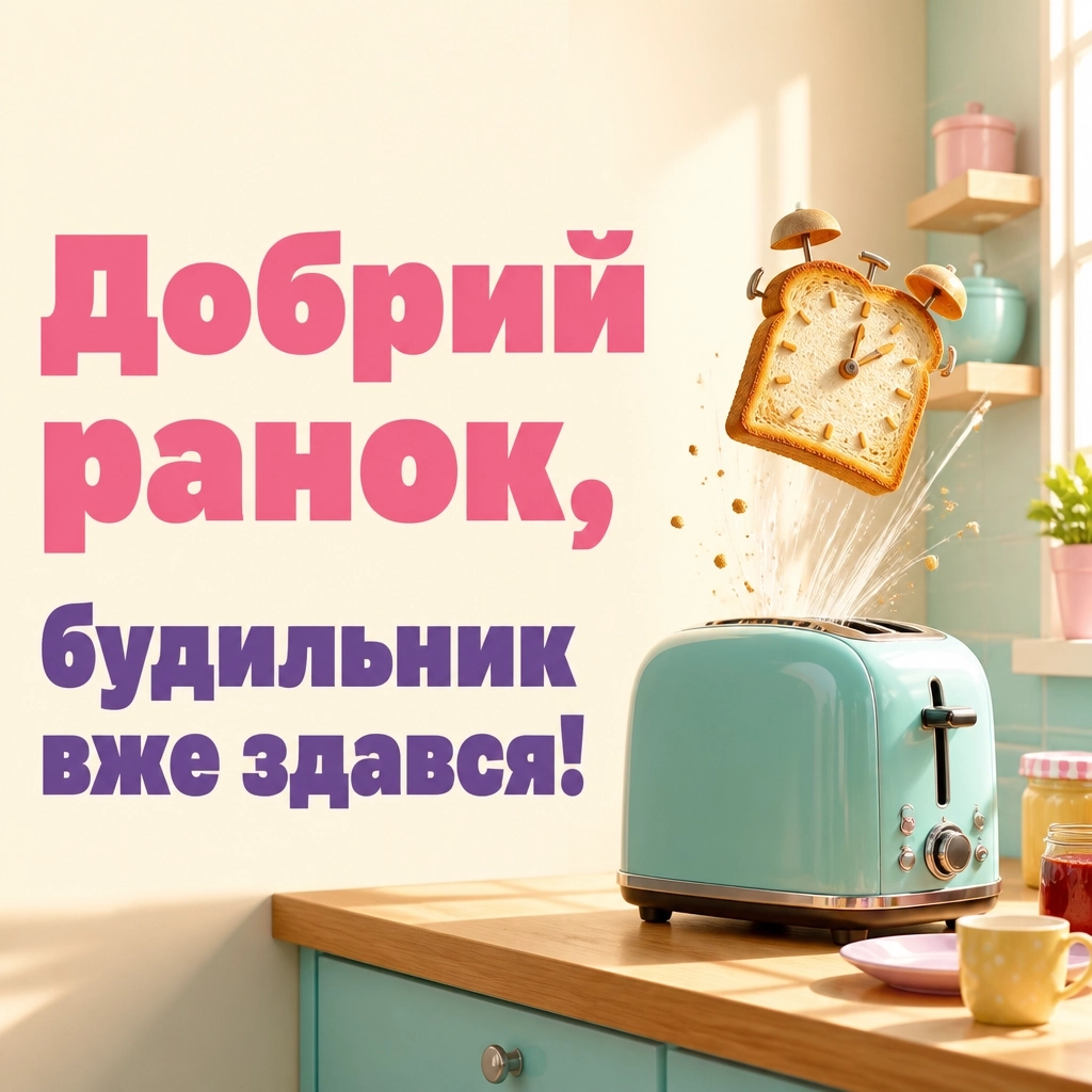 незвичайне ранкове привітання