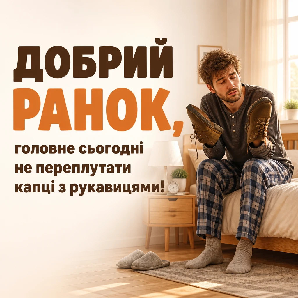 незвичайне ранкове привітання