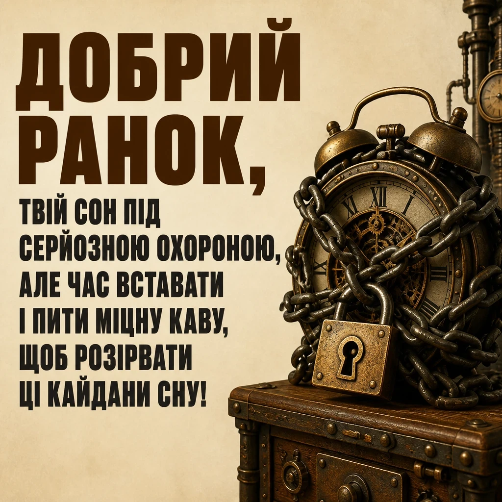 незвичайне ранкове привітання