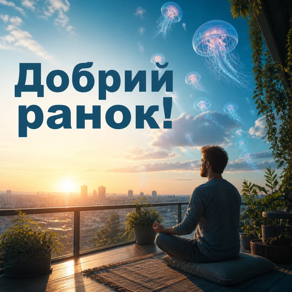 незвичайне ранкове привітання