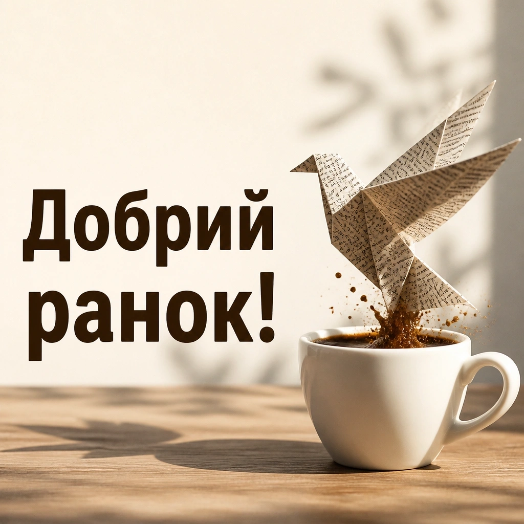 незвичайне ранкове привітання