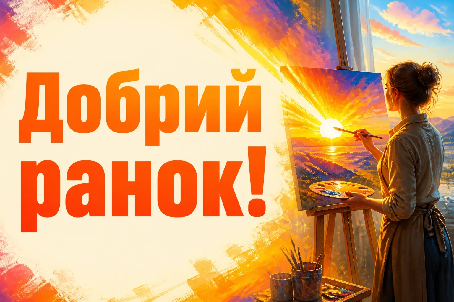 незвичайне ранкове привітання