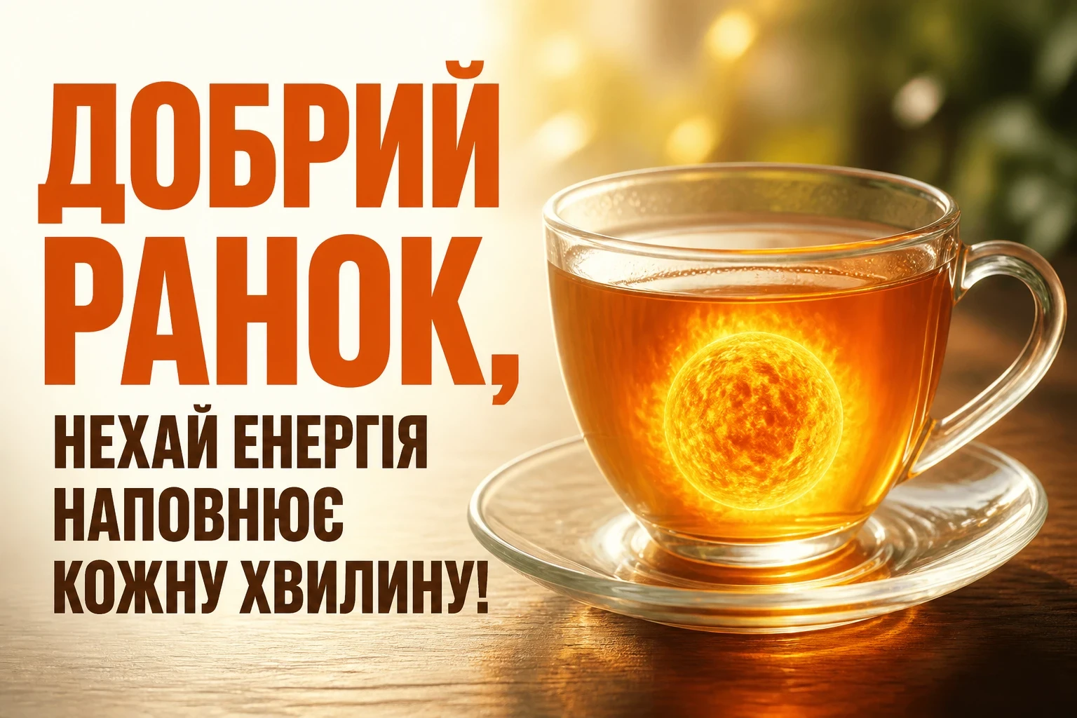 незвичайне ранкове привітання