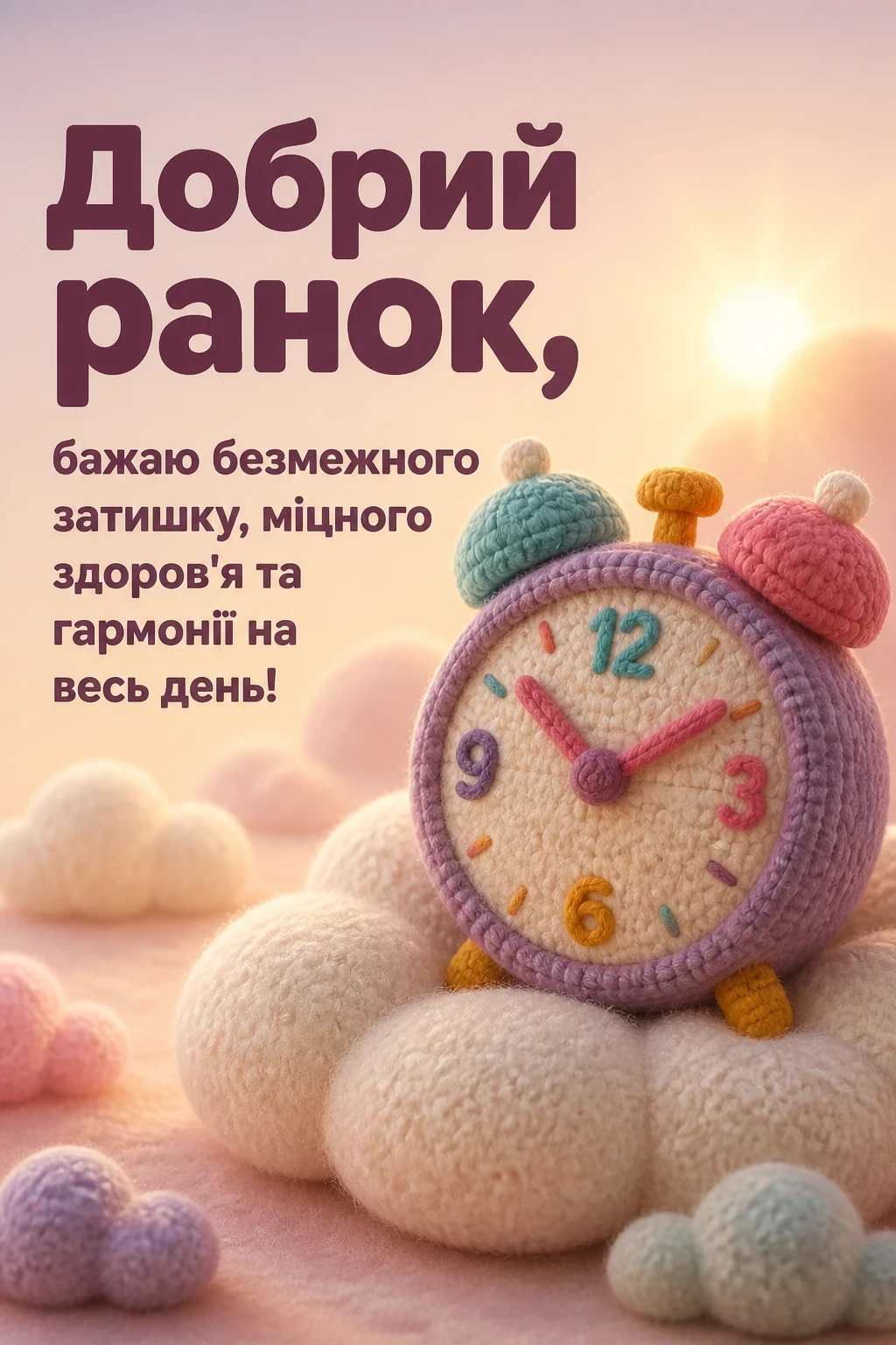 незвичайне ранкове привітання