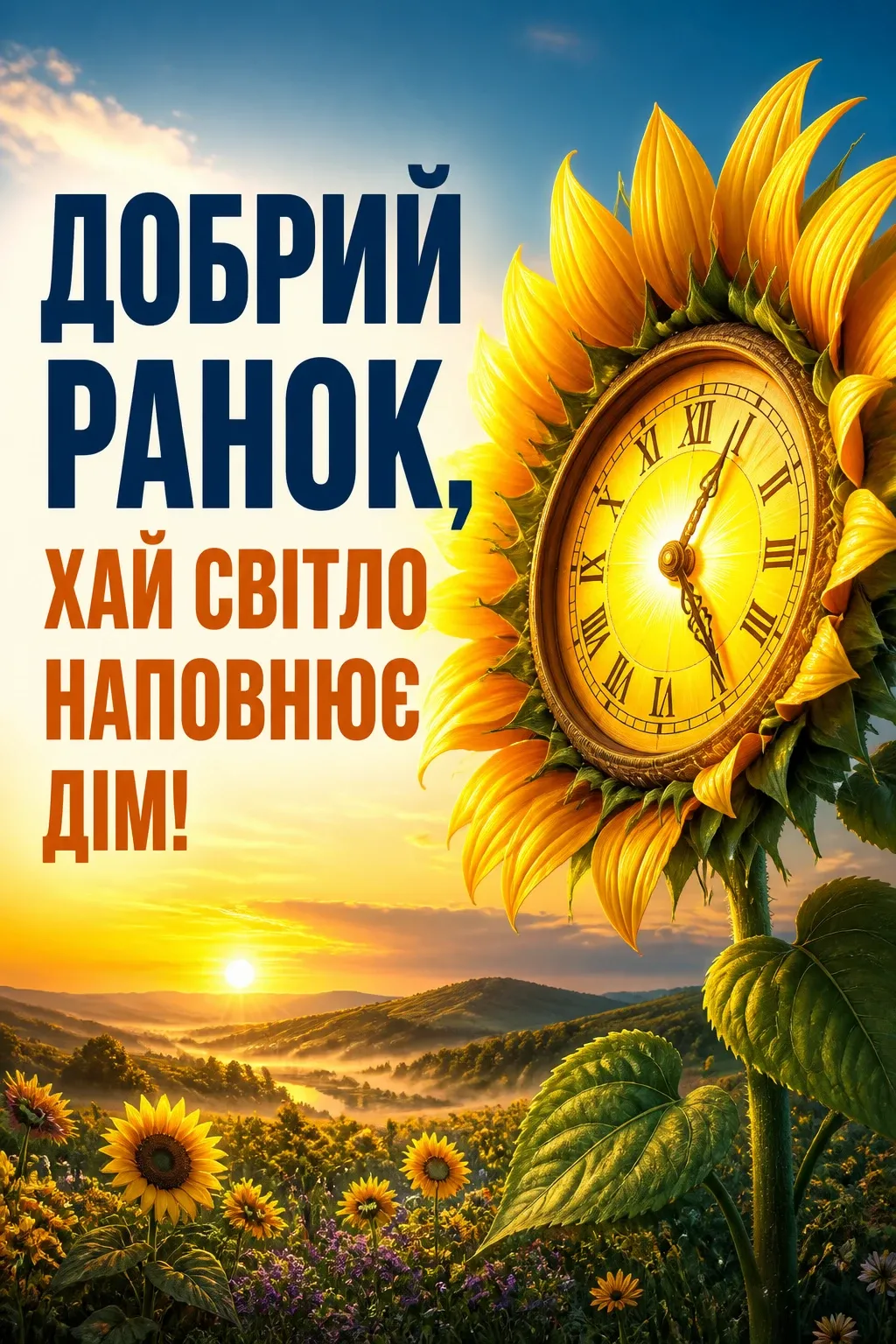 незвичайне ранкове привітання