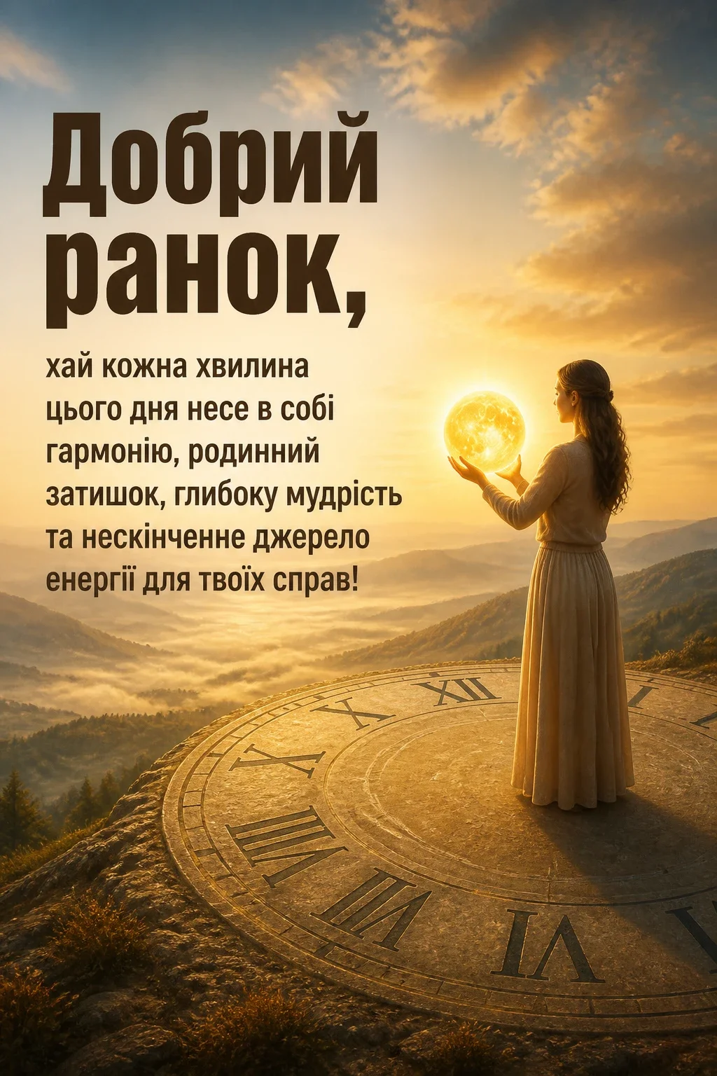 незвичайне ранкове привітання