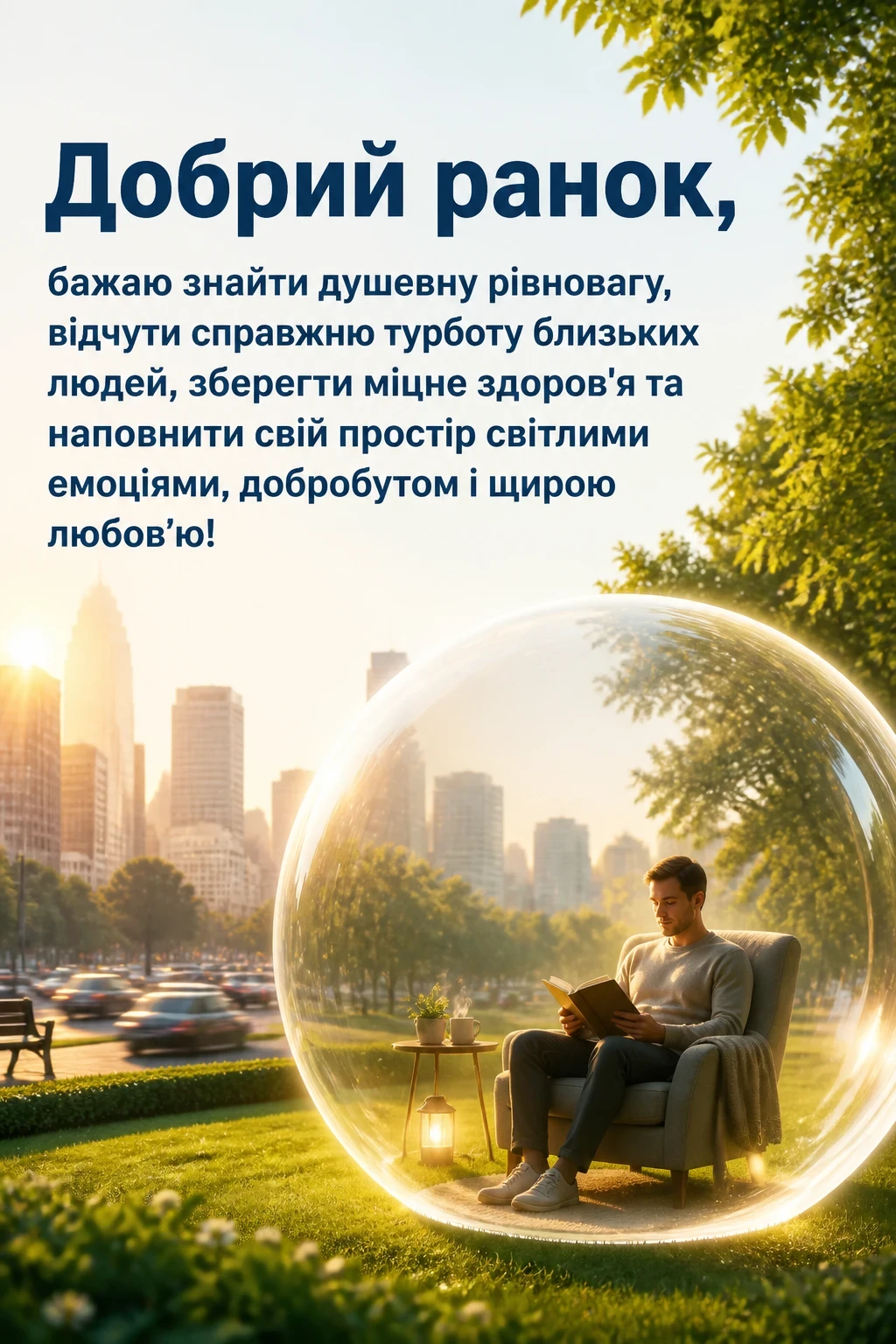 незвичайне ранкове привітання