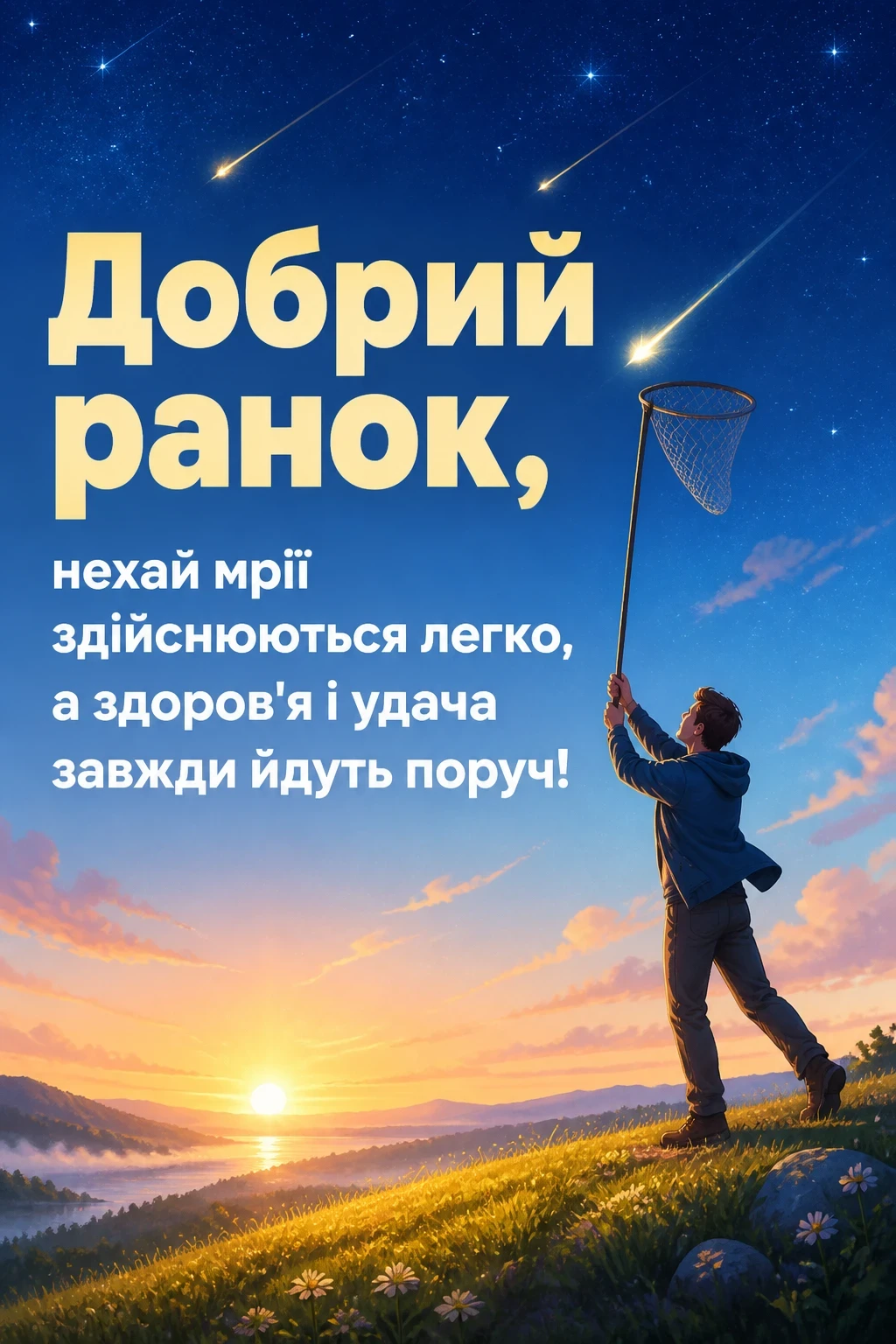 незвичайне ранкове привітання