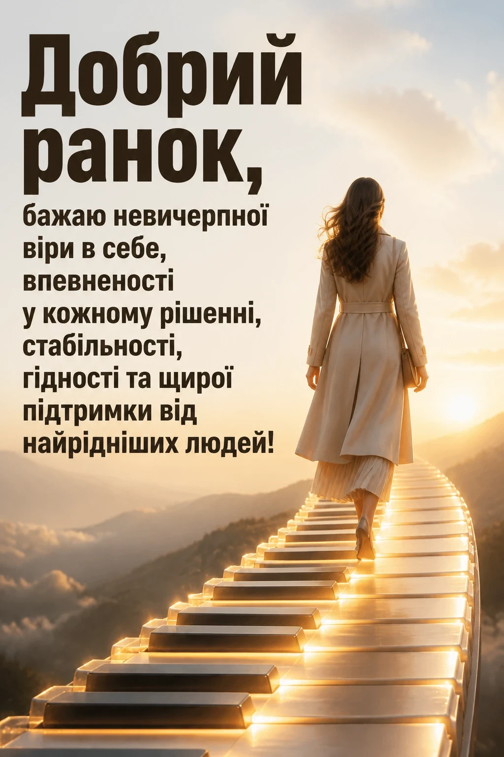 незвичайне ранкове привітання
