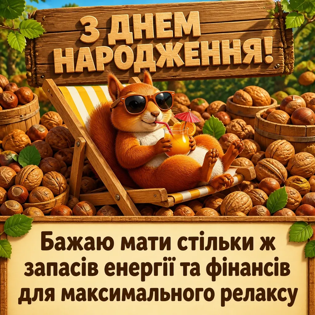 привітання з днем народження мужчині українською мовою