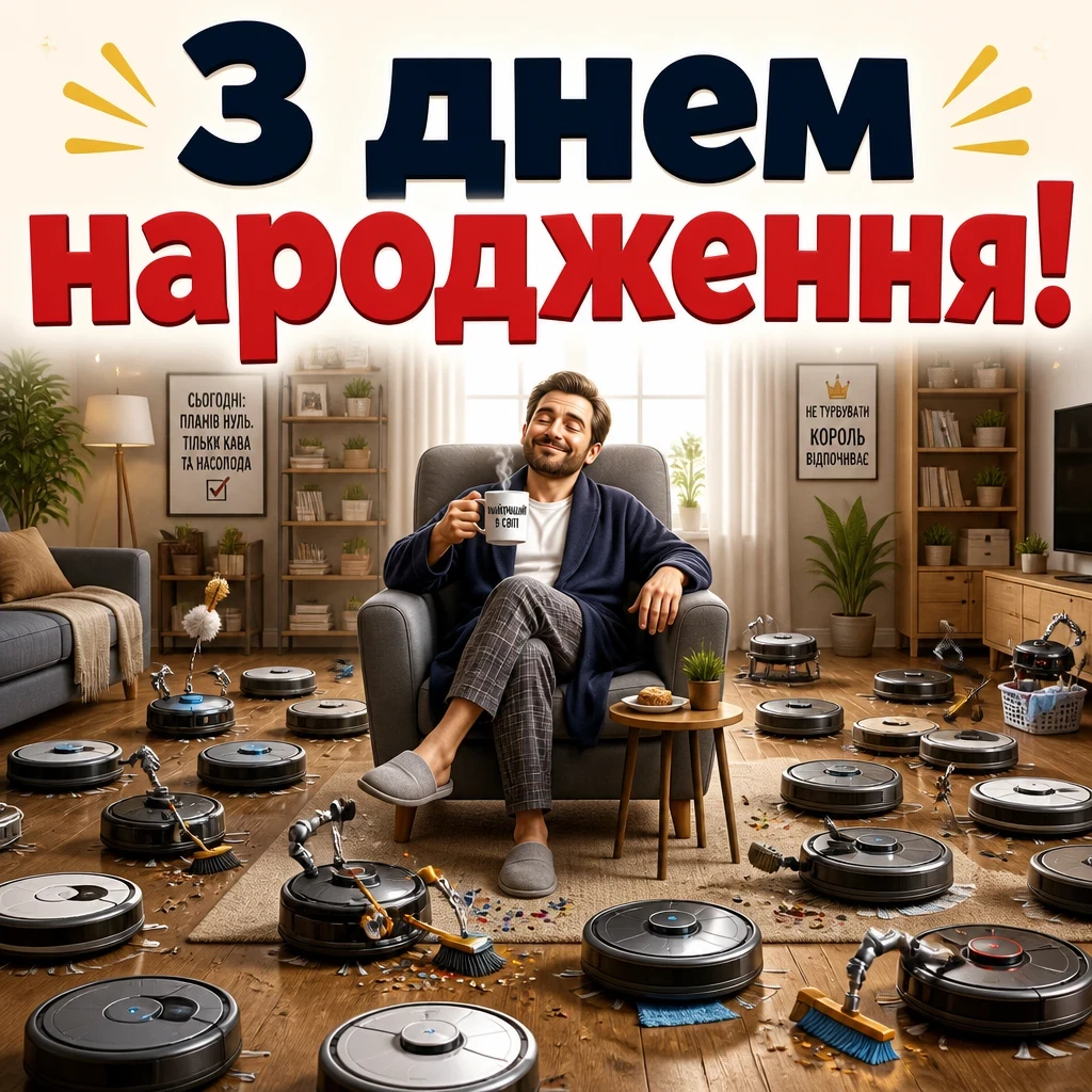 привітання з днем народження мужчині українською мовою