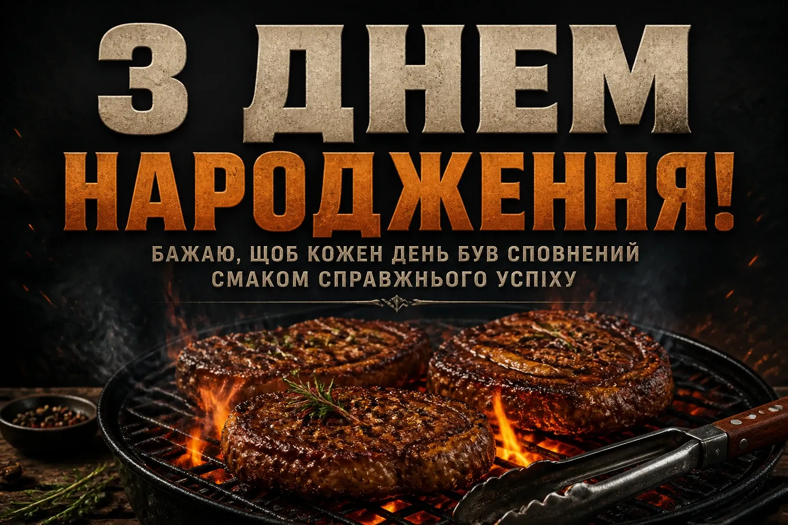 привітання з днем народження мужчині українською мовою