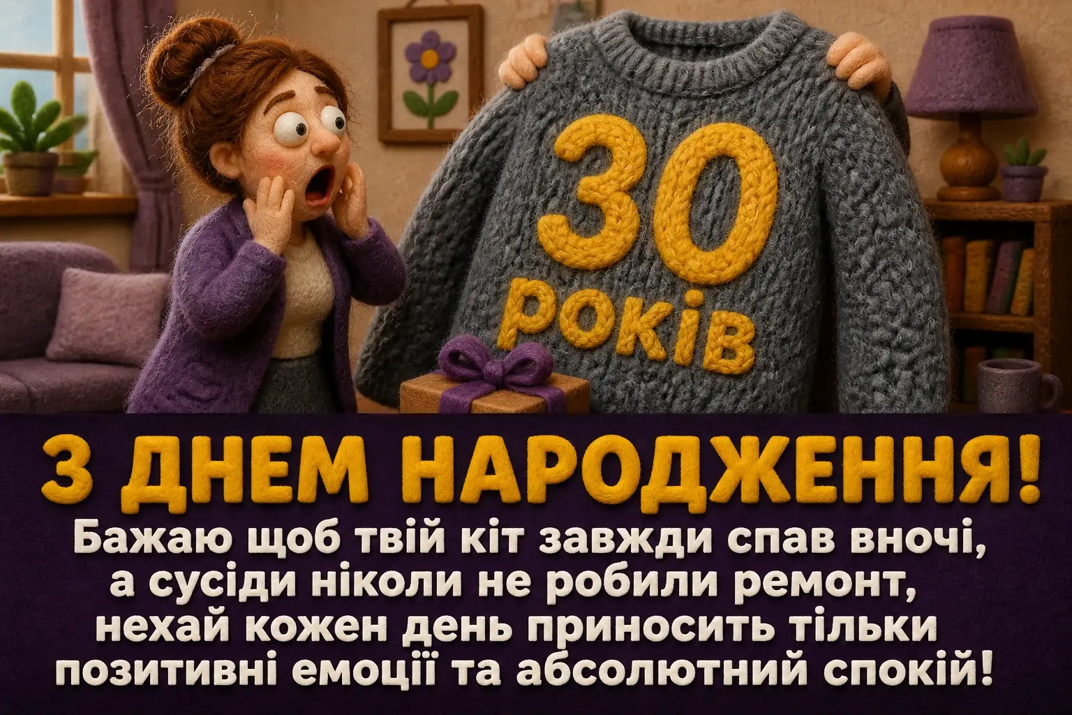 привітання з 30-річчям подрузі прикольні