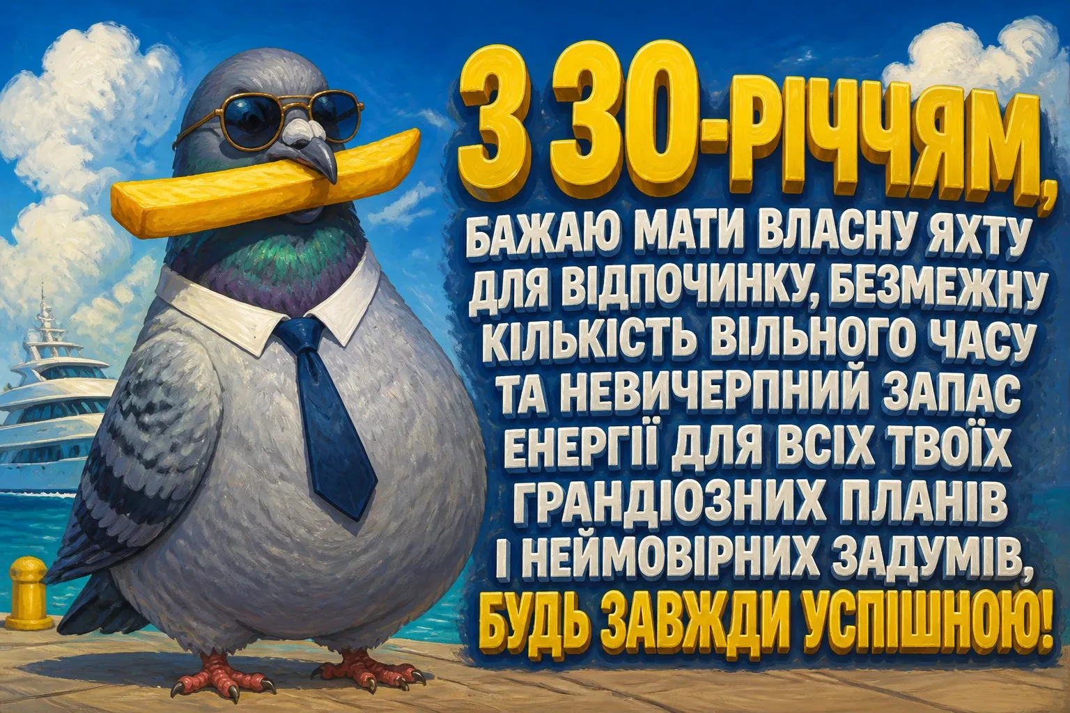 привітання з 30-річчям подрузі прикольні