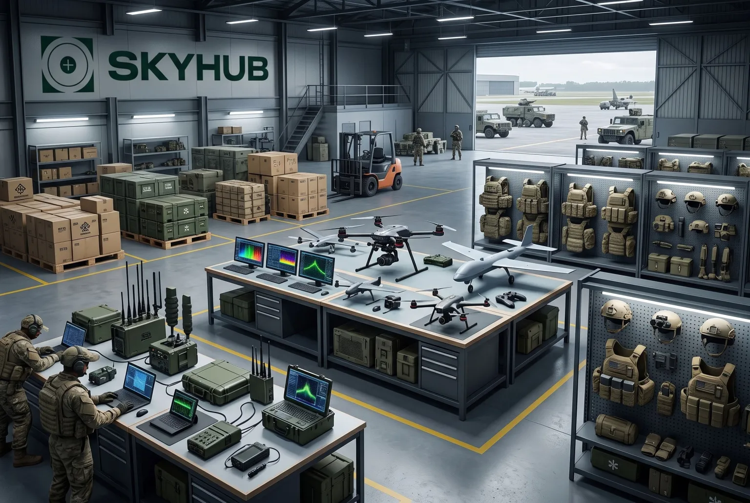 Мілітарі-маркетплейс SKYHUB: повний спектр оборонних рішень від а до я
